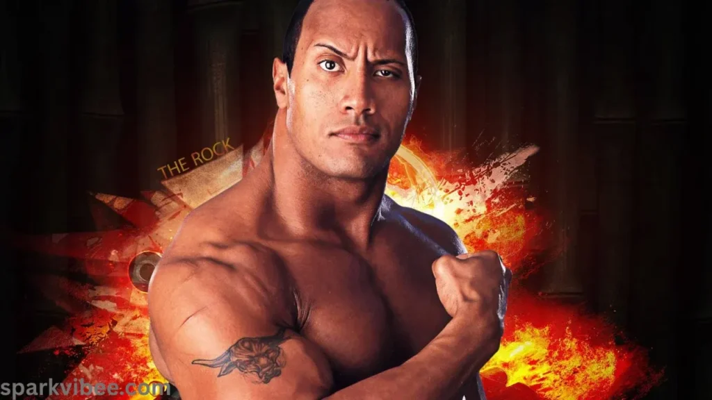 DWAYNE THE ROCK JOHNSON EYEBROW