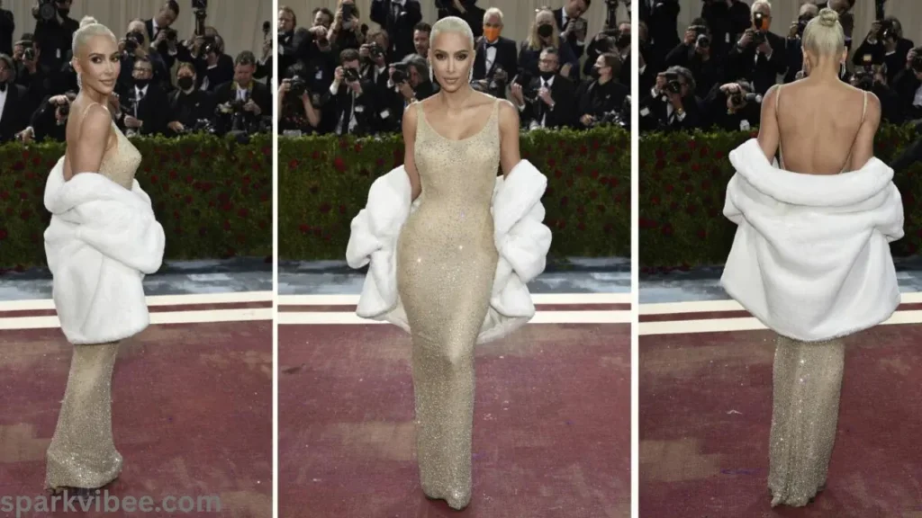 Kim Kardashian Marilyn Monroe Dress